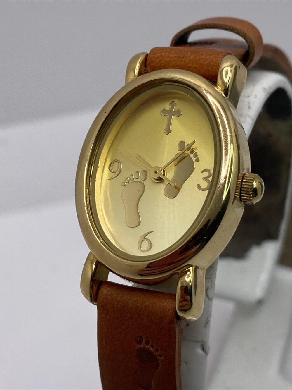 Avon Footprints In The Sand Faith Watch New Battery